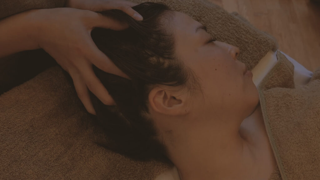 ボディオイルマッサージstep3